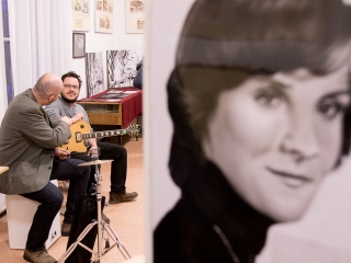 Edo "firkák" kiállítás a Rosti gimiben - fotó: Ónodi Zoltán