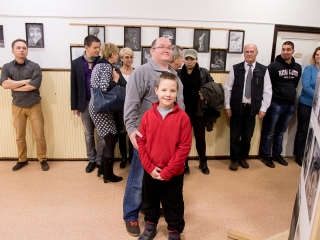 Edo "firkák" kiállítás a Rosti gimiben - fotó: Ónodi Zoltán