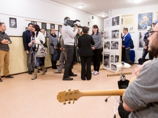 Edo "firkák" kiállítás a Rosti gimiben - fotó: Ónodi Zoltán