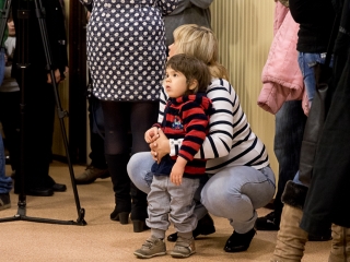 Edo "firkák" kiállítás a Rosti gimiben - fotó: Ónodi Zoltán