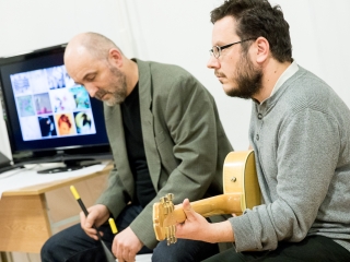 Edo "firkák" kiállítás a Rosti gimiben - fotó: Ónodi Zoltán