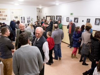 Edo "firkák" kiállítás a Rosti gimiben - fotó: Ónodi Zoltán
