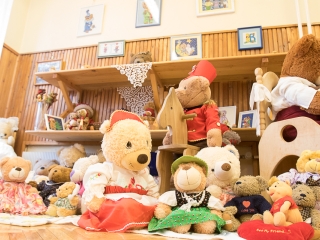 Mackó kiállítás a Mesevár óvodában - fotó: Ónodi Zoltán