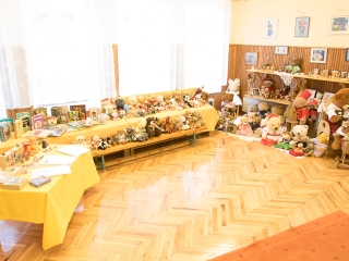 Mackó kiállítás a Mesevár óvodában - fotó: Ónodi Zoltán