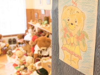 Mackó kiállítás a Mesevár óvodában - fotó: Ónodi Zoltán