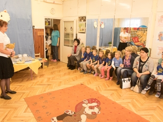 Mackó kiállítás a Mesevár óvodában - fotó: Ónodi Zoltán