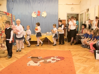 Mackó kiállítás a Mesevár óvodában - fotó: Ónodi Zoltán