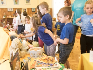 Mackó kiállítás a Mesevár óvodában - fotó: Ónodi Zoltán