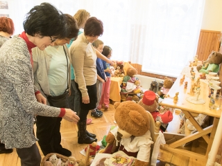 Mackó kiállítás a Mesevár óvodában - fotó: Ónodi Zoltán
