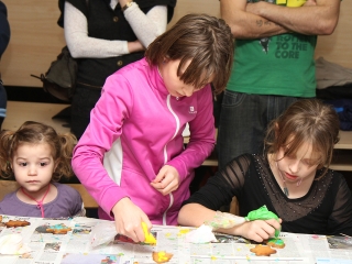 Mikulás az MMK-ban - fotó: Sándor Judit