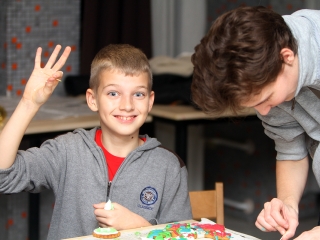 Mikulás az MMK-ban - fotó: Sándor Judit