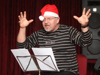 Mikulás az MMK-ban - fotó: Sándor Judit