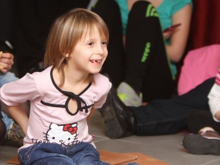 Mikulás az MMK-ban - fotó: Sándor Judit