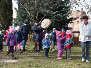Kiszebáb égetés a Bóbita Óvodában - fotó: Ónodi Zoltán