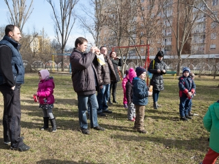 Kiszebáb égetés a Bóbita Óvodában - fotó: Ónodi Zoltán