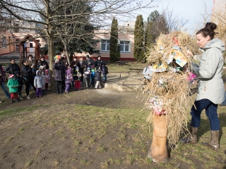 Kiszebáb égetés a Bóbita Óvodában - fotó: Ónodi Zoltán