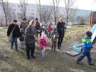 Kiszebáb égetés a Bóbita Óvodában - fotó: Ónodi Zoltán