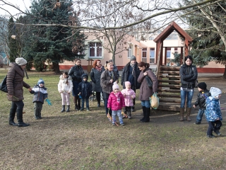 Kiszebáb égetés a Bóbita Óvodában - fotó: Ónodi Zoltán