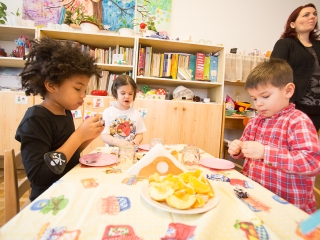 Kiszebáb égetés a Bóbita Óvodában - fotó: Ónodi Zoltán