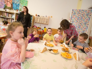 Kiszebáb égetés a Bóbita Óvodában - fotó: Ónodi Zoltán