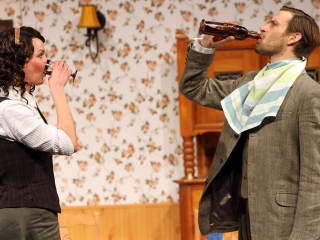 Új bemutatóra készülnek a színházban - Mirandolina - fotó: Sándor Judit