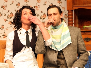 Új bemutatóra készülnek a színházban - Mirandolina - fotó: Sándor Judit