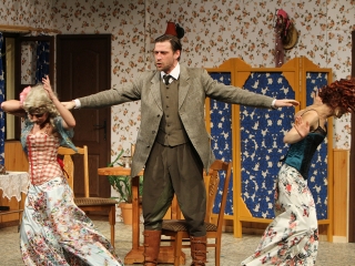 Új bemutatóra készülnek a színházban - Mirandolina - fotó: Sándor Judit