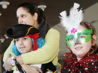 Tavaszköszöntés az uszodában - fotó: Sándor Judit