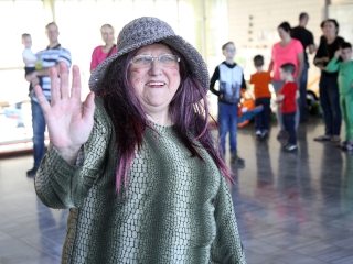 Tavaszköszöntés az uszodában - fotó: Sándor Judit