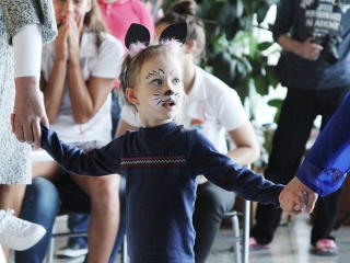 Tavaszköszöntés az uszodában - fotó: Sándor Judit