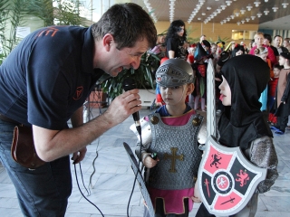 Tavaszköszöntés az uszodában - fotó: Sándor Judit