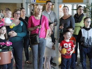 Tavaszköszöntés az uszodában - fotó: Sándor Judit