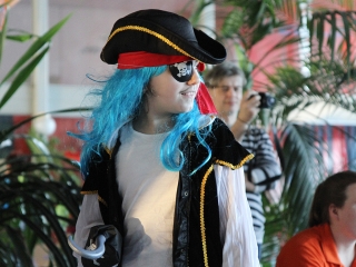 Tavaszköszöntés az uszodában - fotó: Sándor Judit