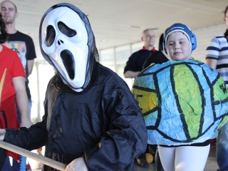 Tavaszköszöntés az uszodában - fotó: Sándor Judit