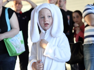 Tavaszköszöntés az uszodában - fotó: Sándor Judit