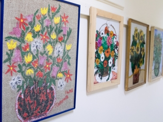 MMK Galéria: Katona Ilona üvegfestő kiállítása - fotó: Ónodi Zoltán