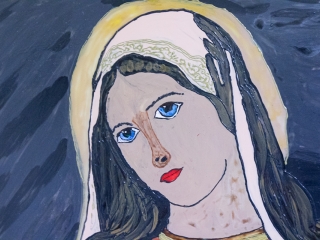 MMK Galéria: Katona Ilona üvegfestő kiállítása - fotó: Ónodi Zoltán