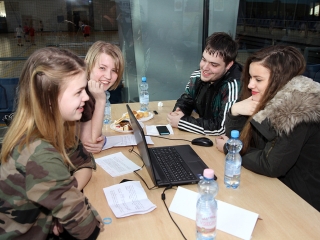 Német nyelvi versenyt tartottak a Bánkiban - fotó: Sándor Judit