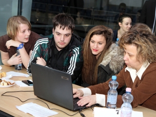 Német nyelvi versenyt tartottak a Bánkiban - fotó: Sándor Judit