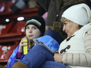 Világbajnoki mezőny a jégcsarnokban - fotó: Ónodi Zoltán