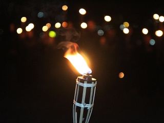 Rudasos fáklyás felvonulás - fotó: Sándor Judit