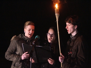 Rudasos fáklyás felvonulás - fotó: Sándor Judit