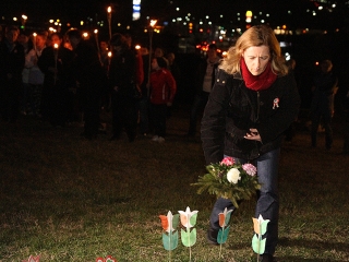 Rudasos fáklyás felvonulás - fotó: Sándor Judit