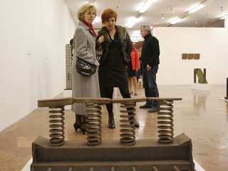 Vas/mű a KMI-ben - fotó: Sándor Judit