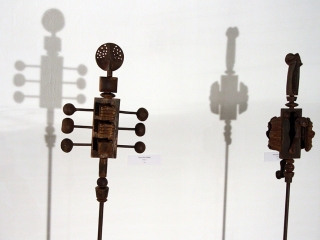 Vas/mű a KMI-ben - fotó: Sándor Judit