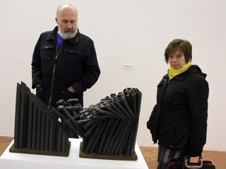 Vas/mű a KMI-ben - fotó: Sándor Judit