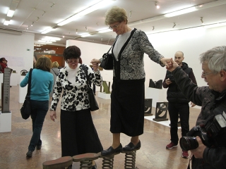 Vas/mű a KMI-ben - fotó: Sándor Judit