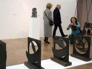 Vas/mű a KMI-ben - fotó: Sándor Judit