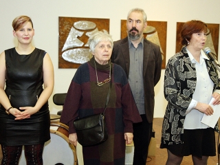 Vas/mű a KMI-ben - fotó: Sándor Judit