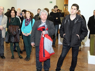 Vas/mű a KMI-ben - fotó: Sándor Judit